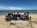 雪肌精「SAVE the BLUE」の一環として、沖縄県 読谷村
