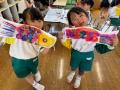 埼玉県吉川市の空に150匹の「なまずのぼり」が泳ぐ！