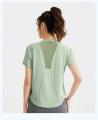 ヨガ服　Tシャツ　スポーツ通気半袖　新規取引募集を