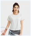 ヨガ服　Tシャツ　スポーツ通気半袖　新規取引募集を