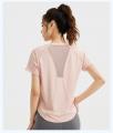 ヨガ服　Tシャツ　スポーツ通気半袖　新規取引募集を