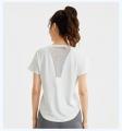 ヨガ服　Tシャツ　スポーツ通気半袖　新規取引募集を