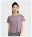 ヨガ服　Tシャツ　スポーツ通気半袖　新規取引募集を