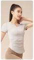 Tシャツ　V字トップス　ヨガ服　ヨガウェア　新規取引