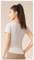 Tシャツ　V字トップス　ヨガ服　ヨガウェア　新規取引