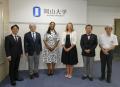 【岡山大学】アメリカ国務省教育・文化局関係者らが那
