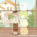 サンエックスキャラクターのぬいぐるみと一緒に過ごせ