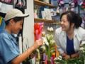 「パパ泣いちゃうかも」北九州市の花屋で、 フローリ