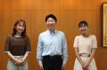 【岡山大学】岡山大学のタイからの留学生2人が「おか
