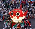 ドローンスクール下関、第34回柳井金魚ちょうちん祭り