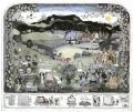 【阪神梅田本店】イギリス古来のアーチ型銅版画を復刻