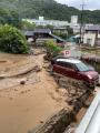記録的豪雨の鹿児島県姶良市、被災地支援のためふるさ