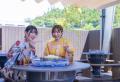 埼玉の名産品・梨と温泉のコラボ。おふろcafe 白寿の