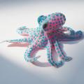 刺繍×折り紙の革新--NANA WATANABE「Shrimps」ピアス