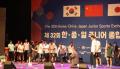 第33回 日・韓・中ジュニア交流競技会 日本選手団を中