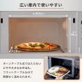 広い庫内、フラットテーブル、シンプルなボタン操作、