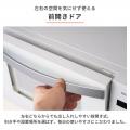 広い庫内、フラットテーブル、シンプルなボタン操作、