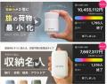 【公開初日で達成率600%】旅行・収納・防災を支える多
