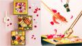 蓋をあけると満開の“食べられる花”。昨年好評だった「 蓋をあけると満開の“食べられる花”。昨年好評だった「
