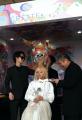TONI&GUYジャパンの雑賀英敏さんとアーティストMUSASH