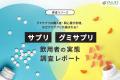 【調査リリース】グミサプリの購入者・関心層が急増。