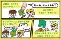 裏返していなくなった動物をさがすスピード×記憶力の