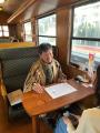 「特急 かわせみ やませみ」車内で開運鑑定！　占い開
