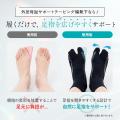 外反母趾をサポートする靴下「外反母趾サポートテーピ