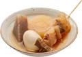 【はなまる】うどん1杯ごとに、天ぷらまたはおでん1品