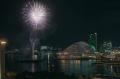 “みなとHANABI”初日をプライベートスペースから鑑賞す