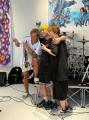バイオリニストSHOGOとアーティストMUSASHI、世界を目