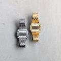 【CASIO CLASSIC】ヘアライン仕上げのシャープな佇ま