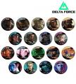 『Delta Force』のトレーディングアクリルカード、ト