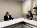 全健会・JCA顧問の小林豊病院長と、JCA海外特別講師の