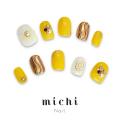 ミチネイルからフラワー×きらめきで華やかに！新作ネ
