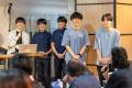麻生情報ビジネス専門学校 福岡校×諫早商業高校合同チ