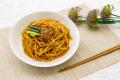 濃厚ごまだれ×花椒の香りと辛み×モチモチ麺が美味しさ