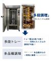 業界最先端！360度回転式電気コンベクションオーブン