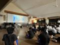 木島平中学校で「世界とつながる学び」講演会を実施