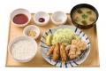 「やよい軒」ぽん酢・辛子味噌・オリジナルスパイスで