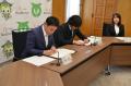 岐阜県坂祝町と地域活性化起業人制度による協定書を締