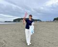 江の島シーキャンドルライトアップ＆片瀬東浜海岸クリ