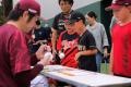 「カメイ親子ふれあい楽天イーグルス野球教室」参加者