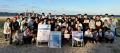 約 445kg89袋の海浜ゴミを約40名で回収! 県外大学生と