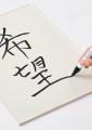しなやかな筆文字が書ける「筆ボードマーカー ブラッ