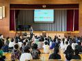 千葉県柏市富勢東小学校で「世界とつながる学び」講演