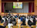 千葉県柏市富勢東小学校で「世界とつながる学び」講演