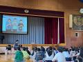 千葉県柏市富勢東小学校で「世界とつながる学び」講演