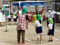 【岡山大学】岡山大学保育所なかよし園で交通安全教室