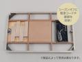 季節ごとに脚を組み替え！ソファ用こたつとしてもロー